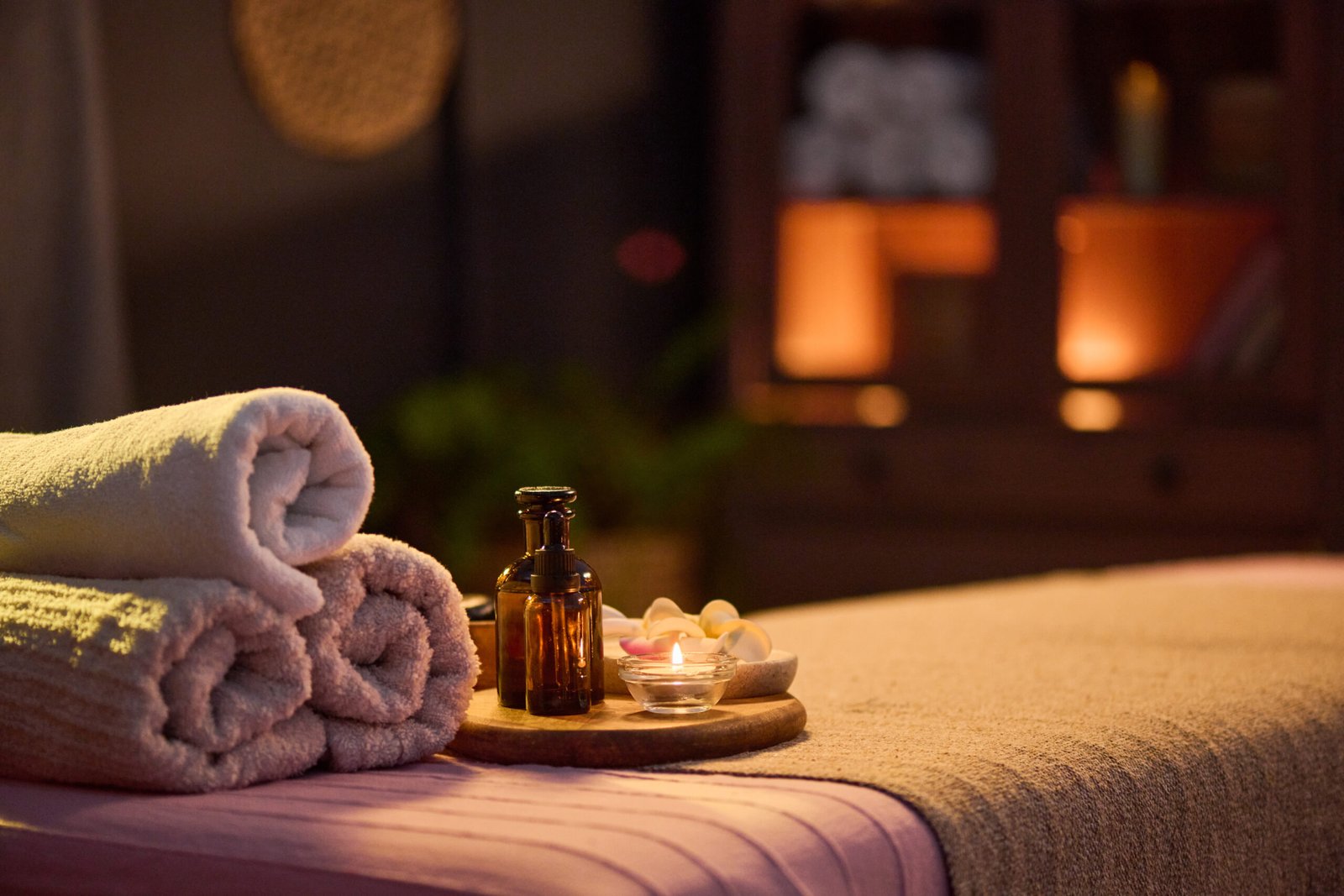O que é Massagem Relaxante e quais os seus benefícios? 3 Ambiente exclusivo para massagem relaxante no Royal Therapy Spa Lisboa